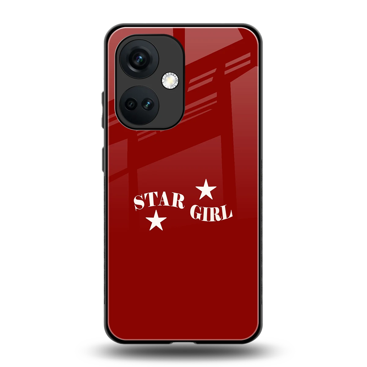 Star Girl back phone cover | glass case for oneplus nord ce 3