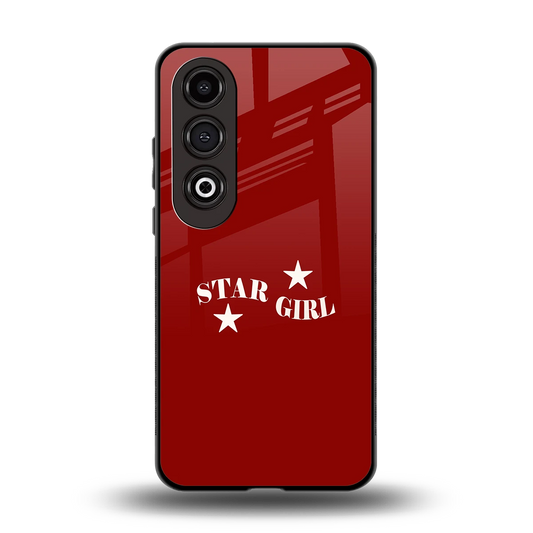 Star Girl back phone cover | glass case for oneplus nord ce 4