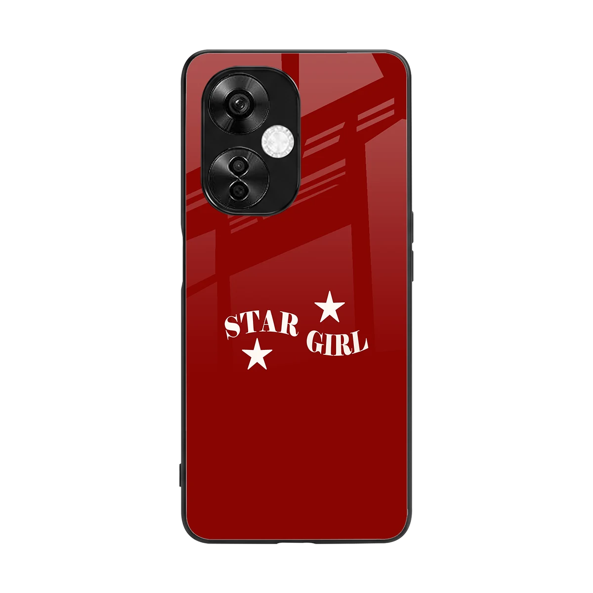 Star Girl back phone cover | glass case for oneplus nord ce 3 lite