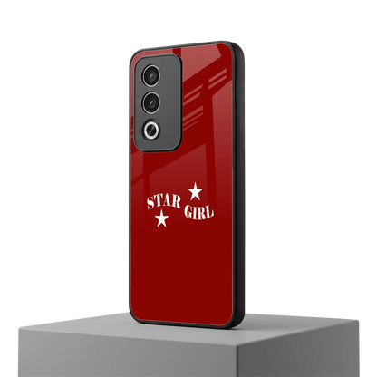 Star Girl oppo a3 pro mobile cover | shockproof glass phone case