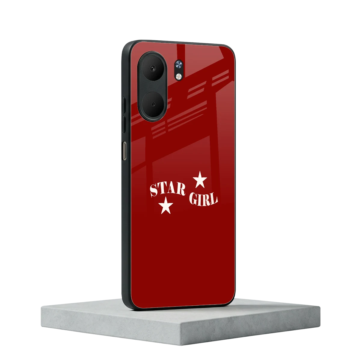Star Girl oppo a5x 5g mobile cover | shockproof glass phone case