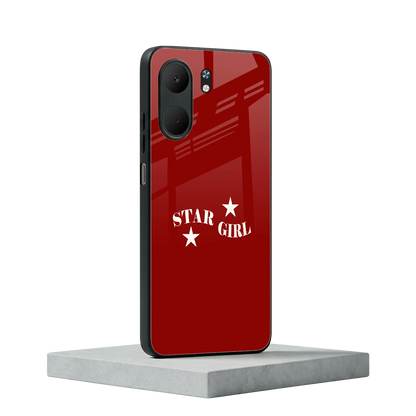 Star Girl oppo a5x 5g mobile cover | shockproof glass phone case