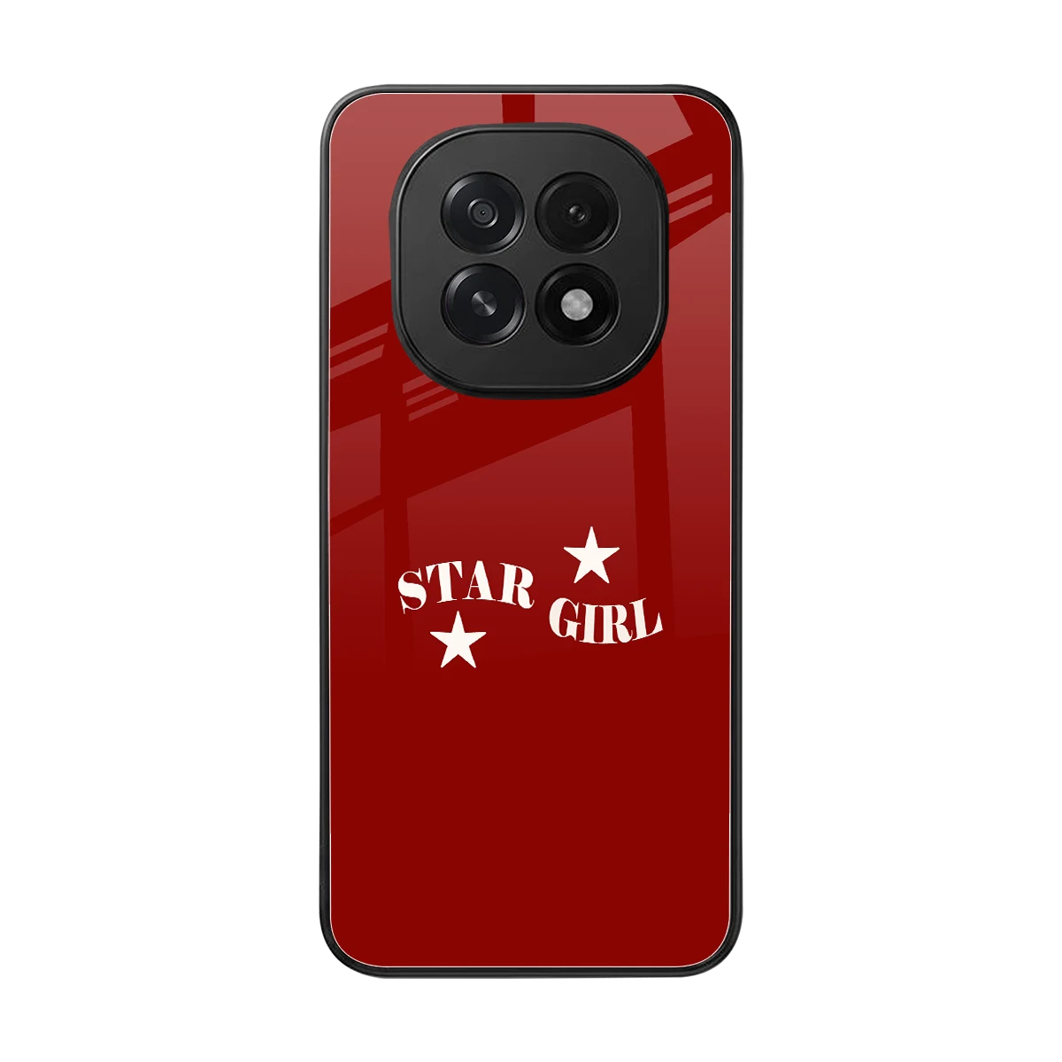 Star Girl back phone cover | glass case for oppo f29 5g