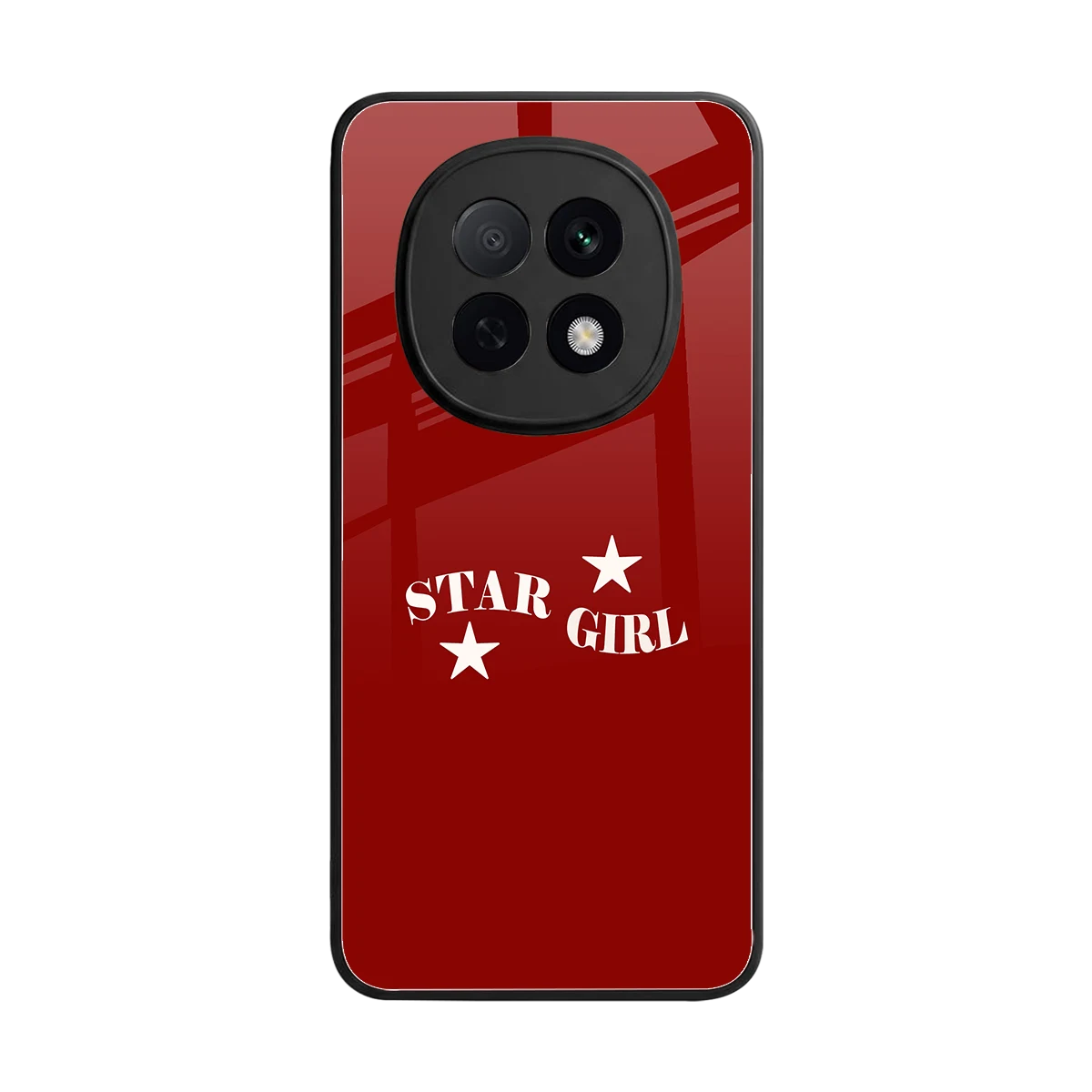Star Girl back phone cover | glass case for oppo f29 pro 5g