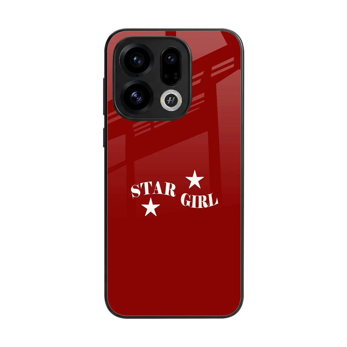 Star Girl back phone cover | glass case for oppo find x9
