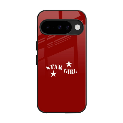 Star Girl back phone cover | glass case for google pixel 10