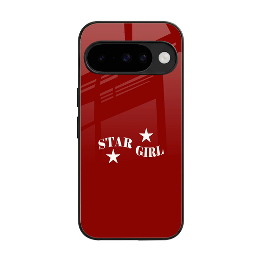 Star Girl back phone cover | glass case for google pixel 10