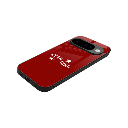 Star Girl stylish phone case for google pixel 10 | glossy glass and slim fit