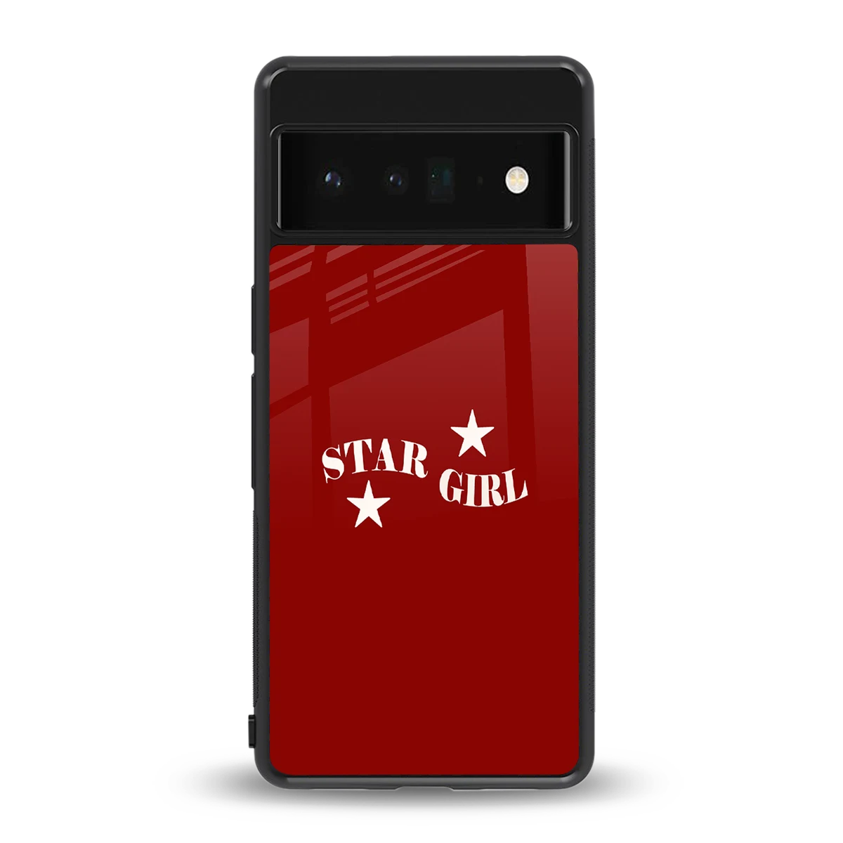 Star Girl back phone cover | glass case for google pixel 6 pro