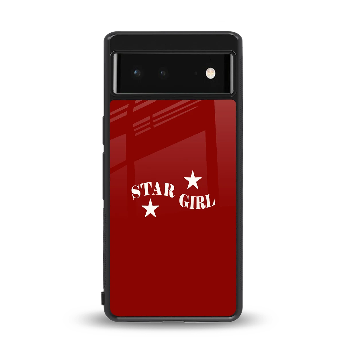 Star Girl back phone cover | glass case for google pixel 6a