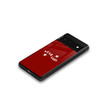 Star Girl google pixel 6 mobile cover | shockproof glass phone case