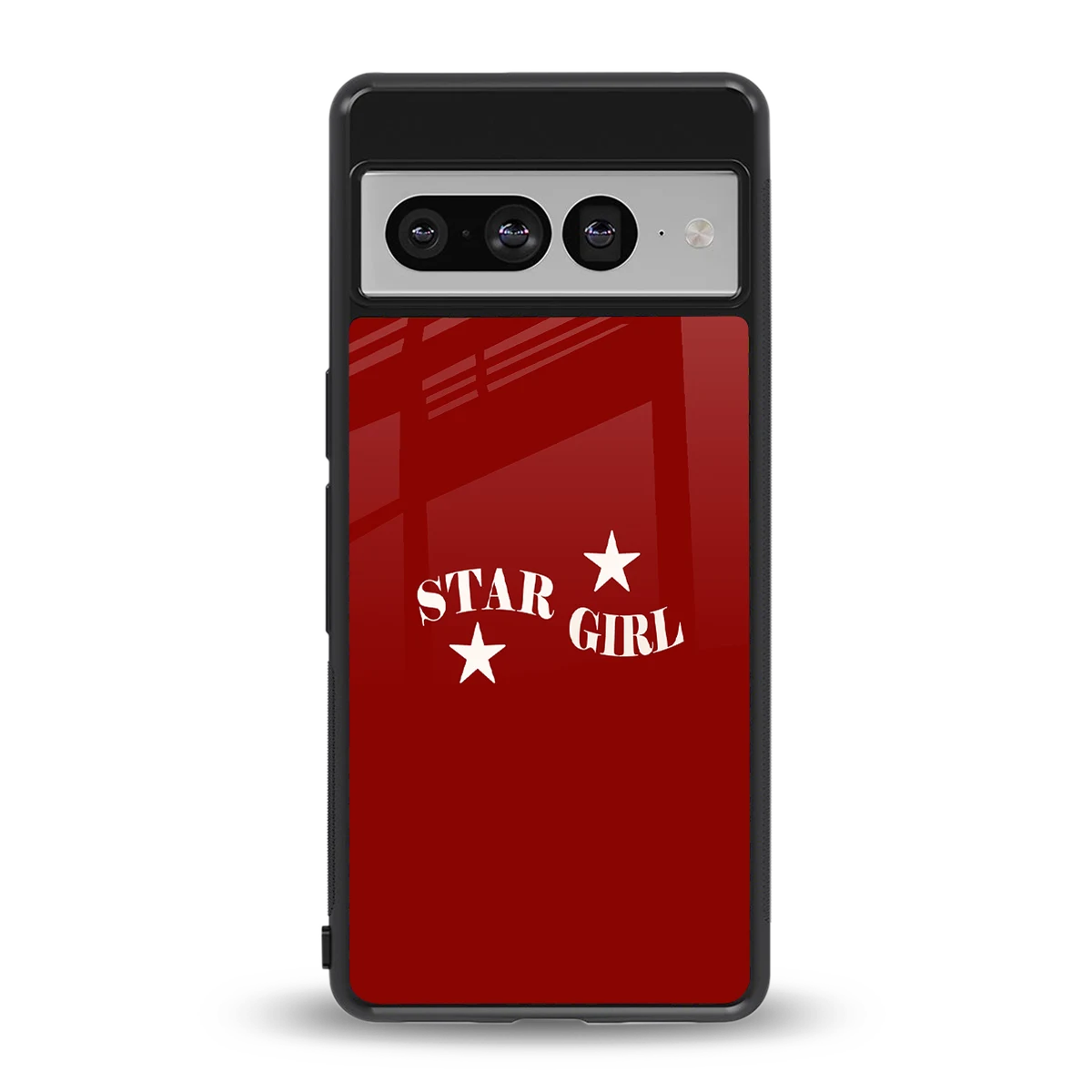 Star Girl back phone cover | glass case for google pixel 7 pro