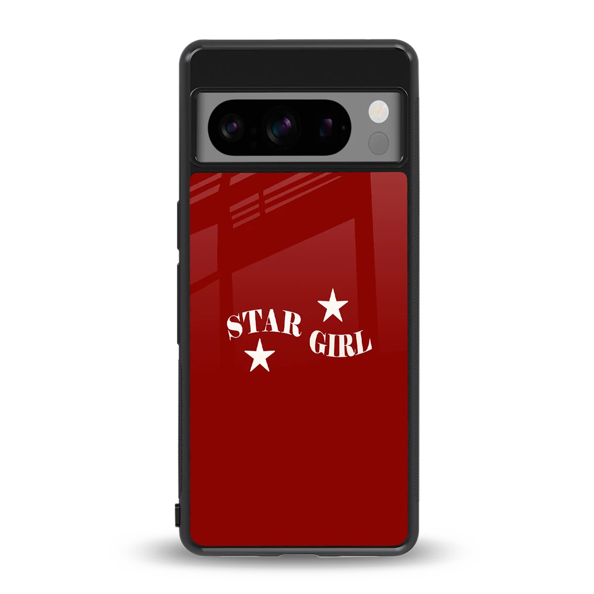 Star Girl back phone cover | glass case for google pixel 8 pro