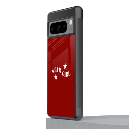 Star Girl stylish phone case for google pixel 8 pro | glossy glass and slim fit