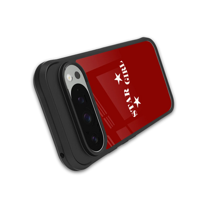 Star Girl stylish phone case for google pixel 9 pro | glossy glass and slim fit