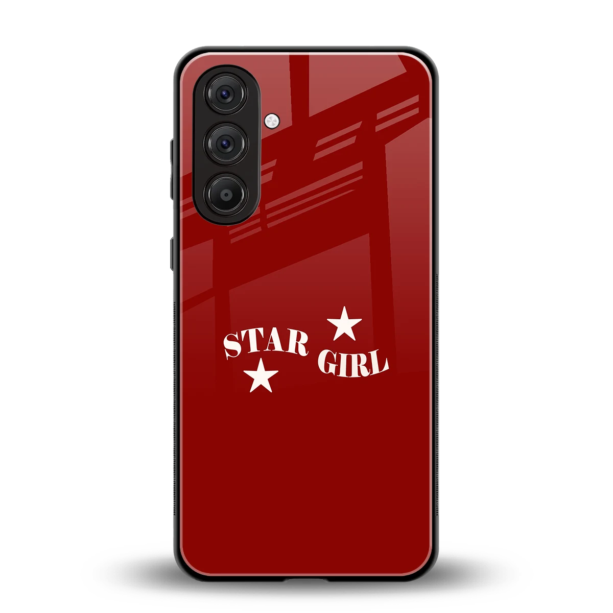 Star Girl back phone cover | glass case for samsung galaxy m35 5g