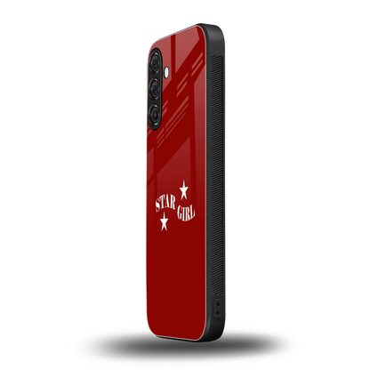 Star Girl samsung galaxy m35 5g mobile cover | shockproof glass phone case