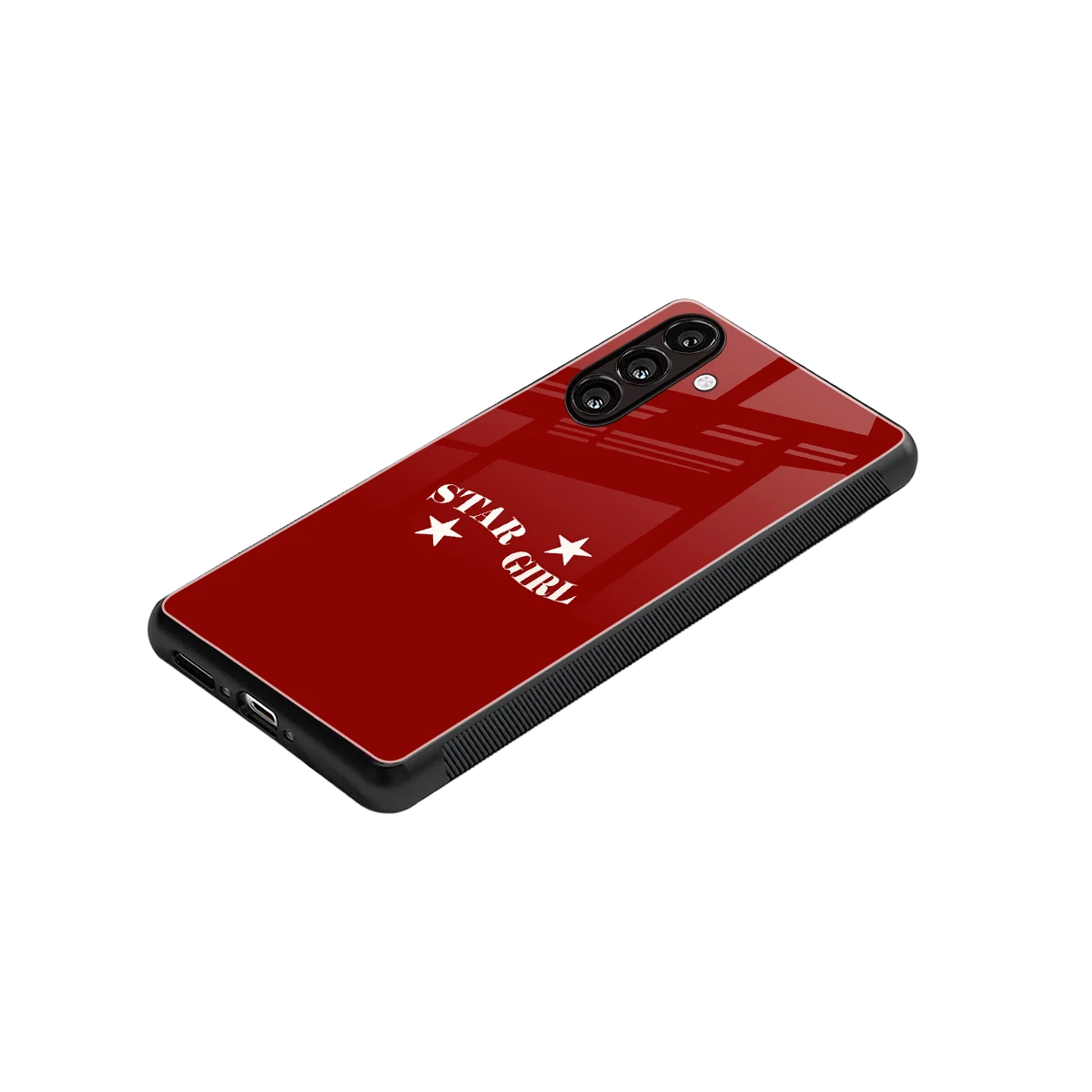 Star Girl stylish phone case for samsung galaxy a56 5g | glossy glass and slim fit