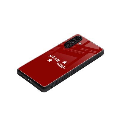 Star Girl stylish phone case for samsung galaxy a56 5g | glossy glass and slim fit