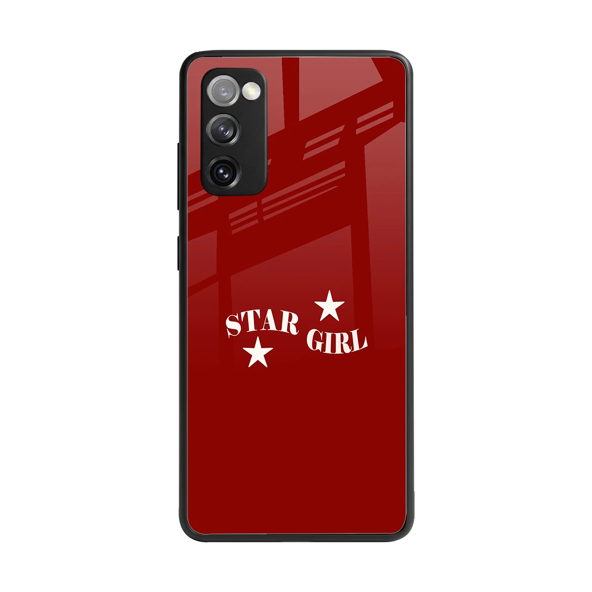 Star Girl back phone cover | glass case for samsung galaxy s20 fe