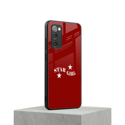 Star Girl samsung galaxy s20 fe mobile cover | shockproof glass phone case