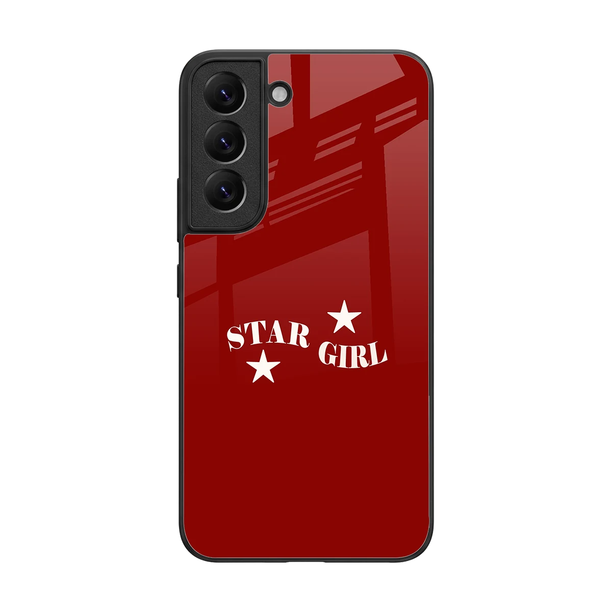 Star Girl back phone cover | glass case for samsung galaxy s22
