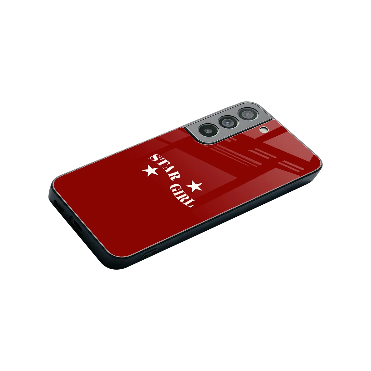Star Girl stylish phone case for samsung galaxy s22 | glossy glass and slim fit
