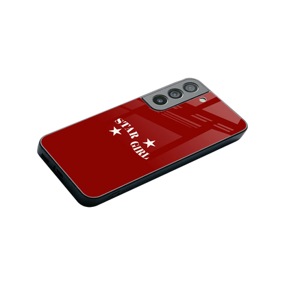 Star Girl stylish phone case for samsung galaxy s22 | glossy glass and slim fit