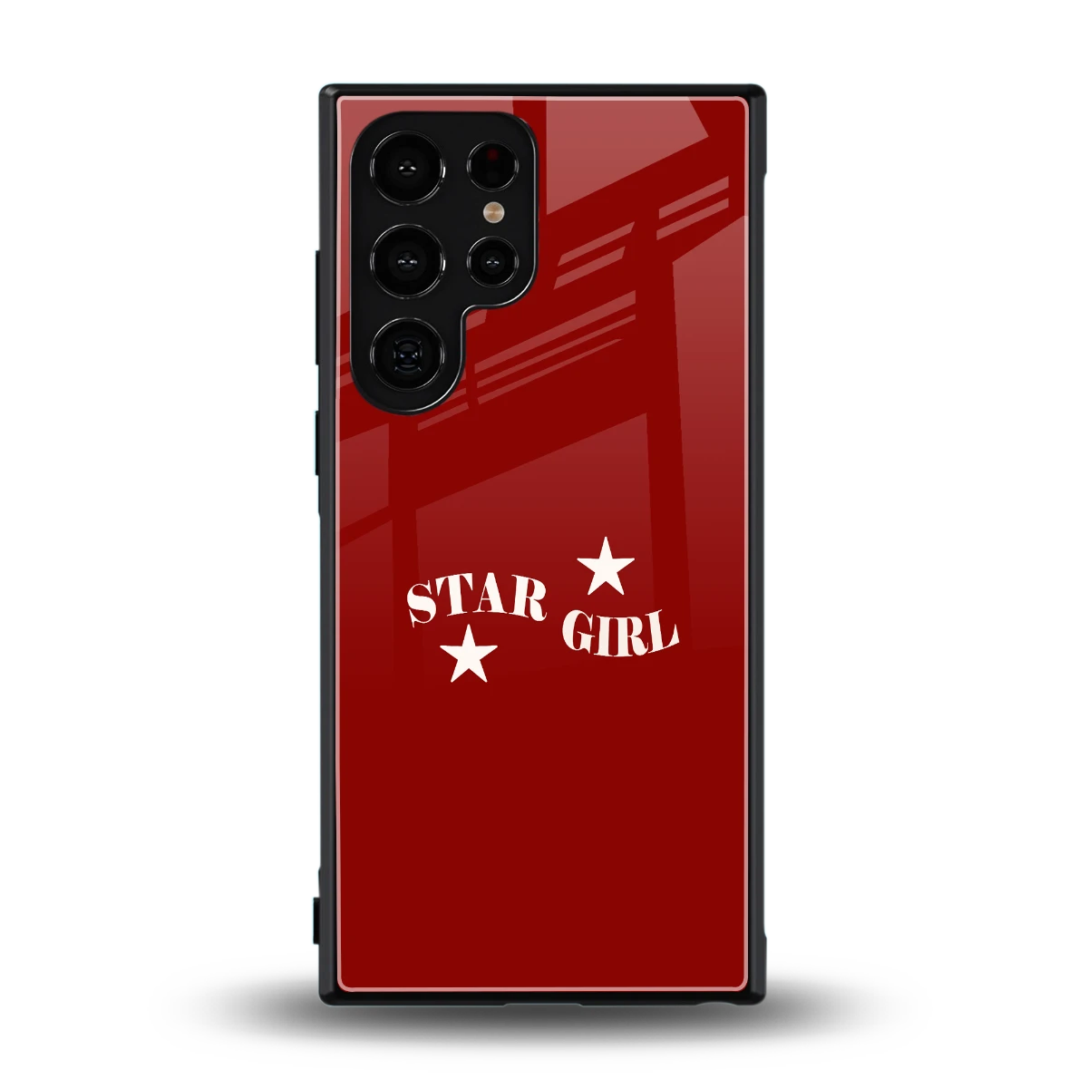 Star Girl back phone cover | glass case for samsung galaxy s24 ultra