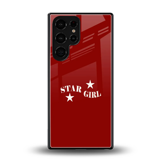 Star Girl back phone cover | glass case for samsung galaxy s25 ultra