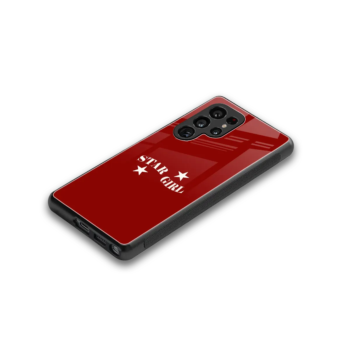 Star Girl stylish phone case for samsung galaxy s25 ultra | glossy glass and slim fit