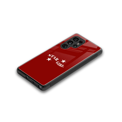 Star Girl stylish phone case for samsung galaxy s25 ultra | glossy glass and slim fit