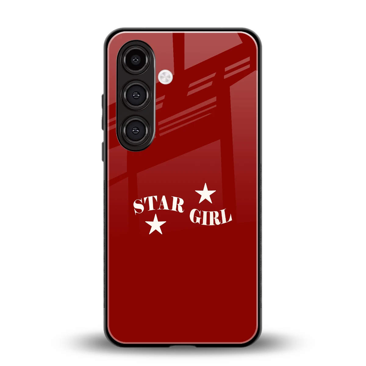 Star Girl back phone cover | glass case for samsung galaxy s24