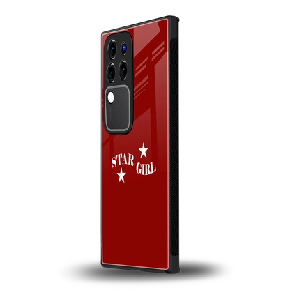 Star Girlvivo v30 pro mobile cover | shockproof glass phone case