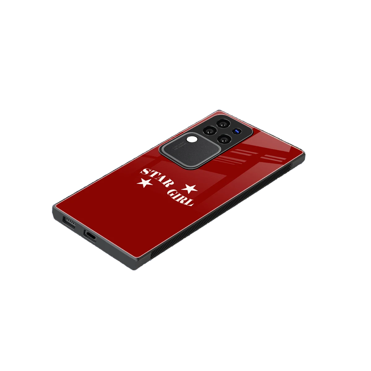 Star Girl stylish phone case forvivo v30 pro | glossy glass and slim fit