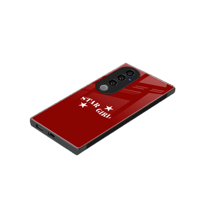 Star Girl stylish phone case for vivo v40 pro | glossy glass and slim fit