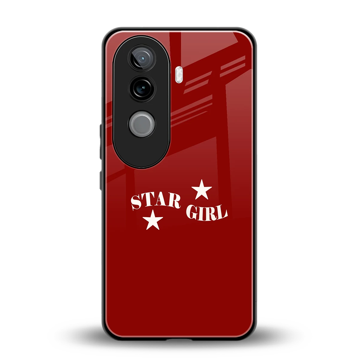 Star Girl back phone cover | glass case for vivo v40e