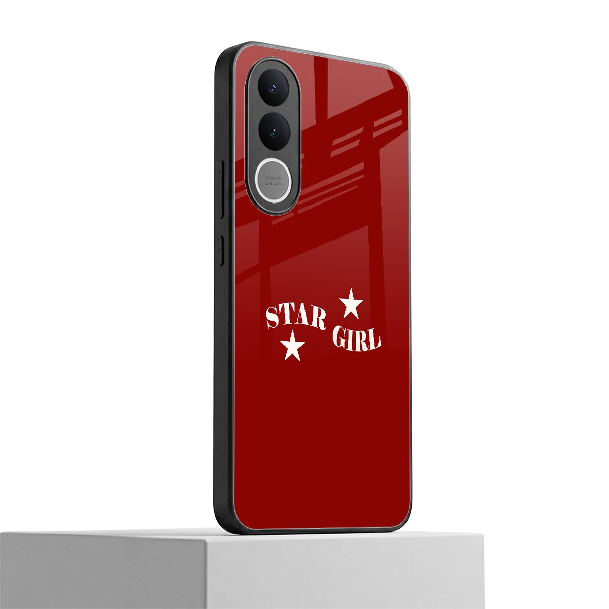 Star Girl vivo v70 fe mobile cover | shockproof glass phone case