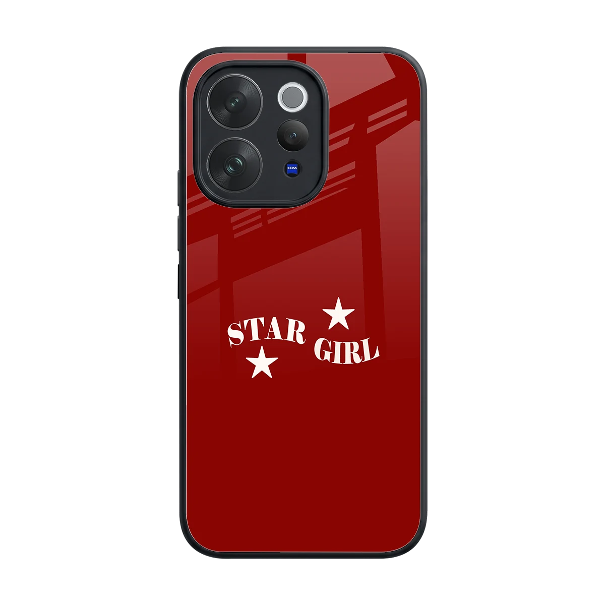 Star Girl back phone cover | glass case for vivo v70