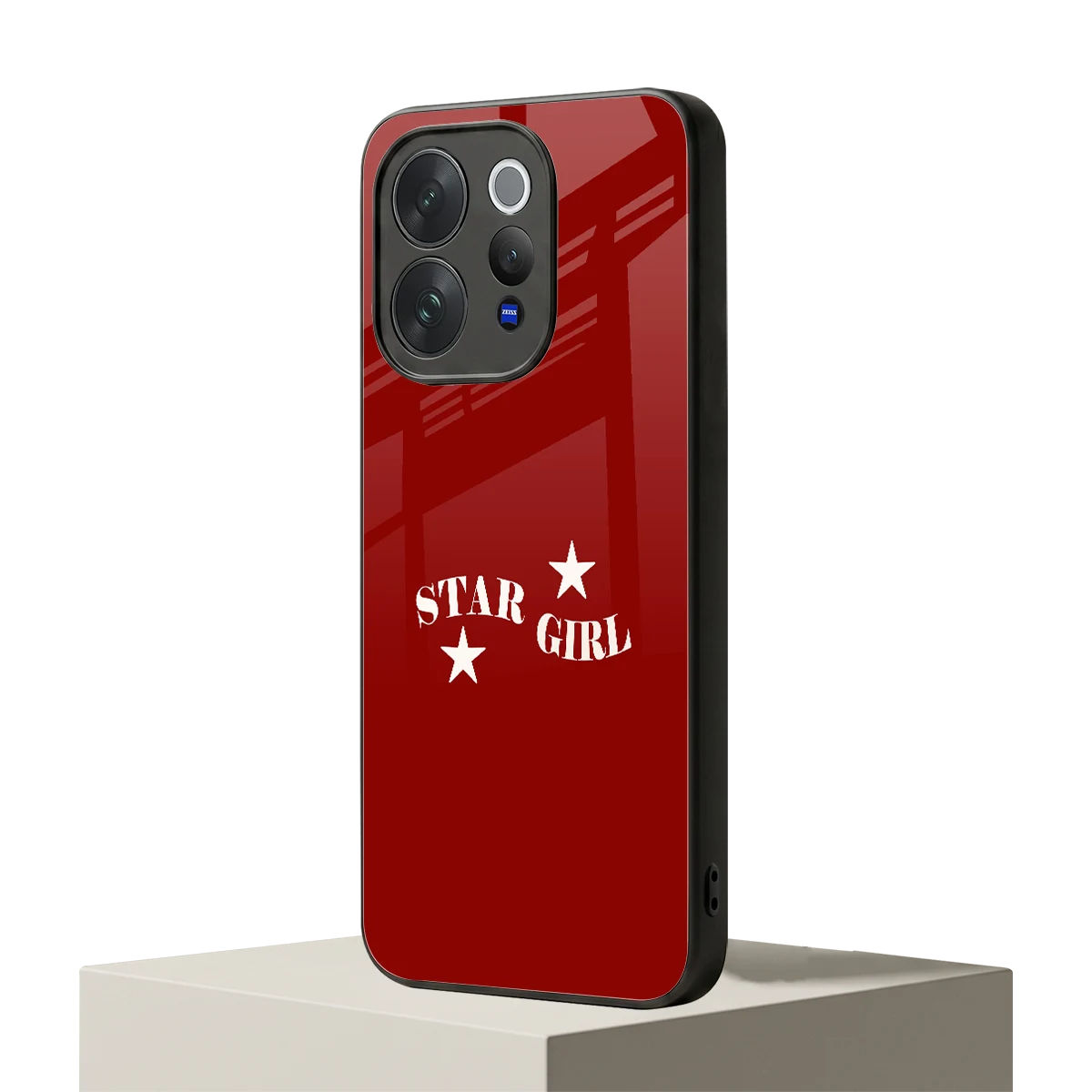 Star Girl vivo v70 mobile cover | shockproof glass phone case