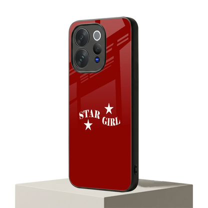 Star Girl vivo v70 mobile cover | shockproof glass phone case