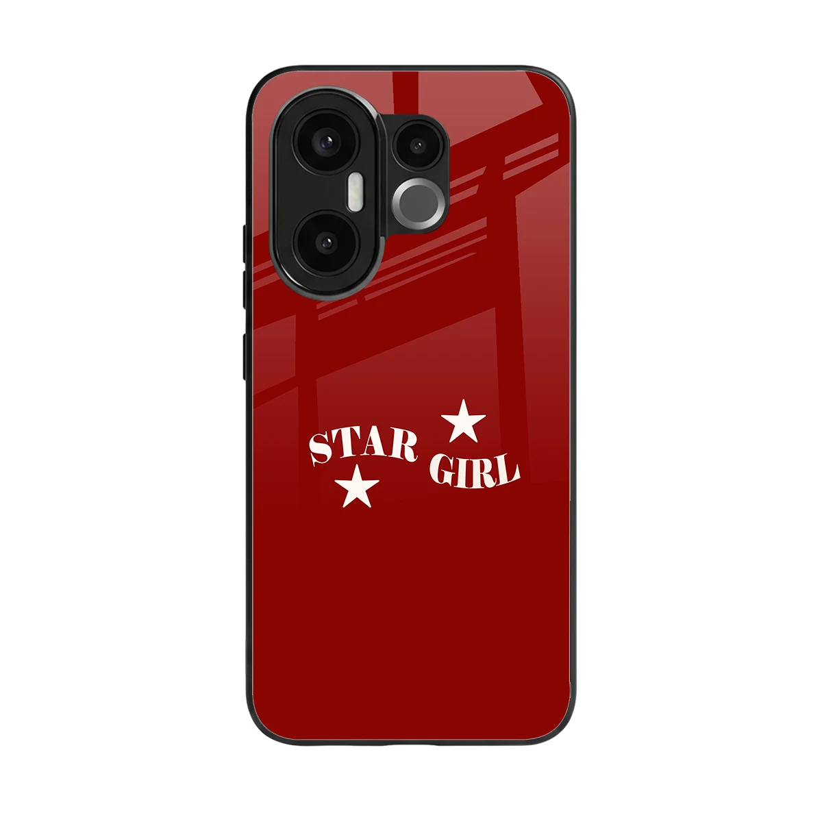 Star Girl back phone cover | glass case for vivo x200 fe
