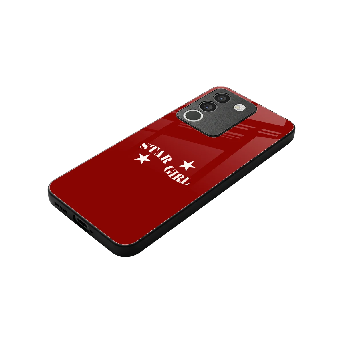 Star Girl stylish phone case for vivo y200 5g | glossy glass and slim fit