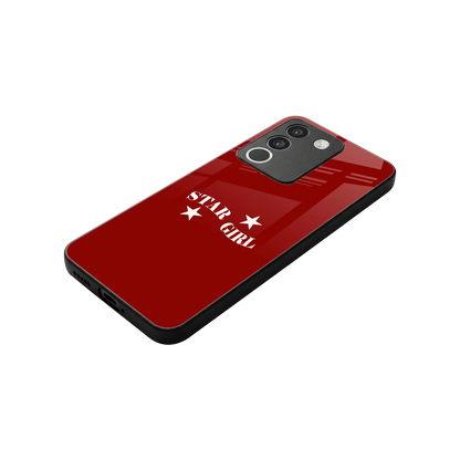 Star Girl stylish phone case for vivo y200 5g | glossy glass and slim fit