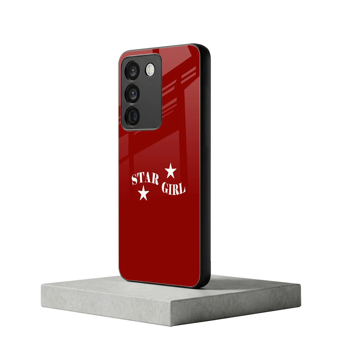 Star Girl vivo y200 5g mobile cover | shockproof glass phone case