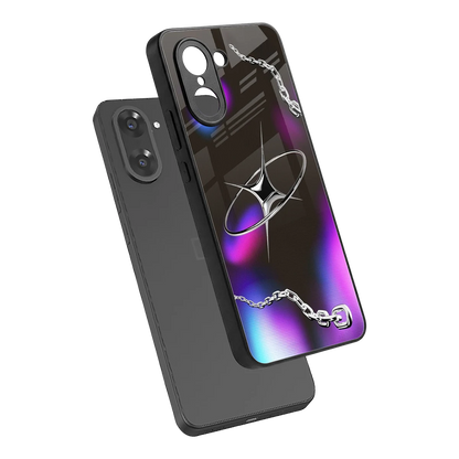 Star Luxe sleek oneplus nord ce5 5g cover with tempered glass back and TPU edges