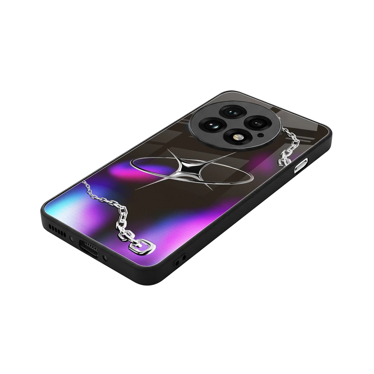 Star Luxe stylish phone case for oneplus 13 | glossy glass and slim fit