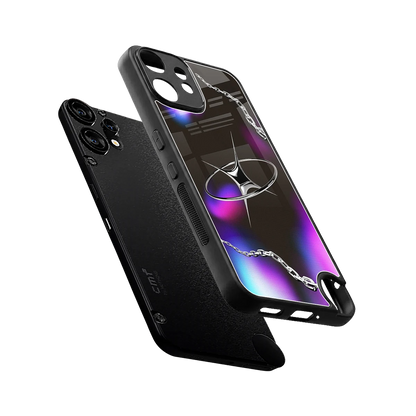 Star Luxe sleek cmf nothing phone 2 pro cover with tempered glass back and TPU edges