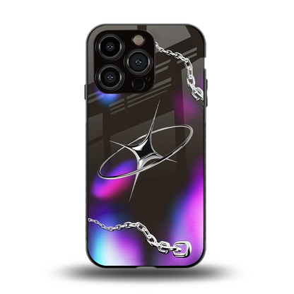 Star Luxe back phone cover | glass case for iphone 13 pro