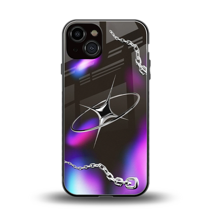 Star Luxe back phone cover | glass case for iphone 13